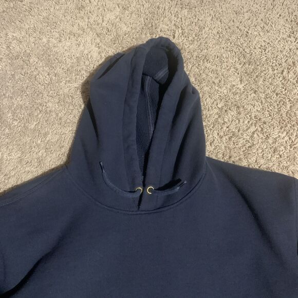 Carhartt Men's Tall Loose Fit Midweight Pullover Hoodie LB3 New Navy Size 2XLT - Picture 3 of 10